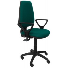 PIQUERAS Y CRESPO Silla Elche S bali turquesa brazos fijos
