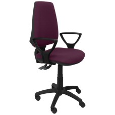 PIQUERAS Y CRESPO Silla Elche S bali morado brazos fijos