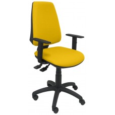 PIQUERAS Y CRESPO Silla Elche S bali amarillo brazos regulables