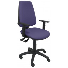 PIQUERAS Y CRESPO Silla Elche S bali azul claro brazos regulables