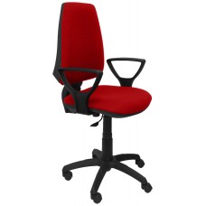 PIQUERAS Y CRESPO Silla Elche CP bali rojo brazos fijos