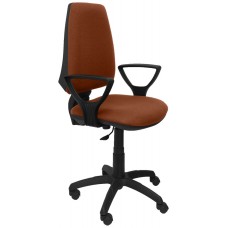 PIQUERAS Y CRESPO Silla Elche CP bali marron brazos fijos