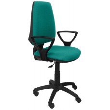 PIQUERAS Y CRESPO Silla Elche CP bali turquesa brazos fijos