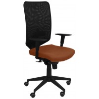 PIQUERAS Y CRESPO Silla Ossa negra bali marron ¡Ultimas unidades!!