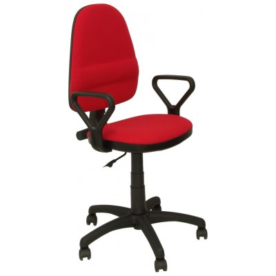 PIQUERAS Y CRESPO Silla Herrera aran rojo con brazos fijos ¡Ultimas unidades!!