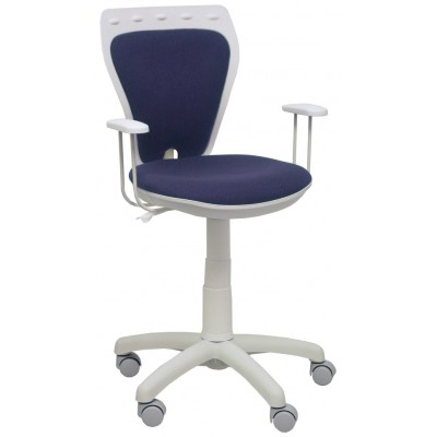 PIQUERAS Y CRESPO NOWY STYL Silla juvenil Ministyle blanca bali gris oscuro