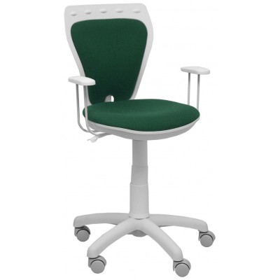 PIQUERAS Y CRESPO NOWY STYL Silla juvenil Ministyle blanca bali verde botella