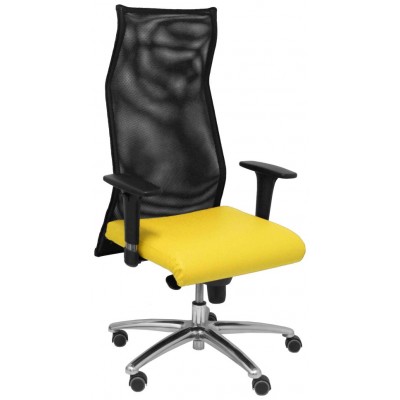 PIQUERAS Y CRESPO Sillon Sahuco similpiel amarillo