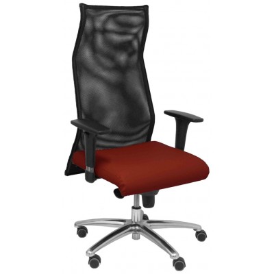 PIQUERAS Y CRESPO Sillon Sahuco similpiel granate