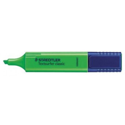 MARCADOR FLUORESCENTE TEXTSURFER CLASSIC 1-5MM. VERDE STAEDTLER 364-5 (MIN10) (Espera 4 dias)