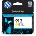 HP nº912 Cartucho Amarillo Officejet 8012, 8014, 8015, Officejet Pro 8022, 8024, 8025, 8035