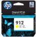 HP nº912 Cartucho Amarillo Officejet 8012, 8014, 8015, Officejet Pro 8022, 8024, 8025, 8035