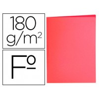 SUBCARPETA SIMPLES PASTEL 180 GRS FOLIO COLOR ROJO GIO 400040853 (MIN50) (Espera 4 dias)