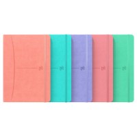 CUADERNO SIGNATURE A5 TAPA EXTRADURA 80H RAYADO HORIZONTAL COLORES SURTIDOS PASTEL OXFORD 400154941 (MIN5) (Espera 4 dias)