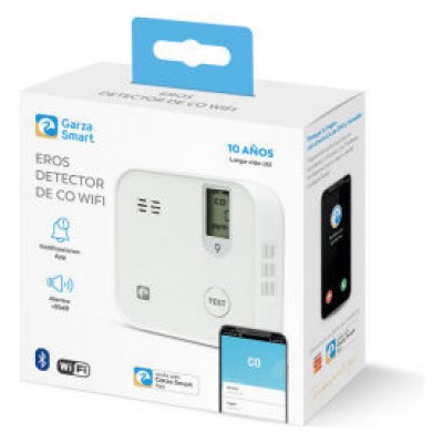DETECTOR DE SEGURIDAD DE CO SMART WIFI GARZA 401705C (Espera 4 dias) DETECTOR DE SEGURIDAD DE CO SMART WIFI GARZA 401705C (Espera 4 dias)