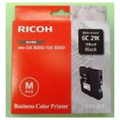 RICOH GX3000/3050n/5050n Tinta gel Type GC-21K Negro