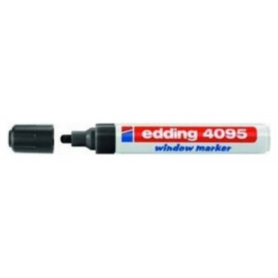 MARCADOR TIZA LIQUIDA FINO 4095 NEGRO EDDING 4095-001 (MIN10) (Espera 4 dias)