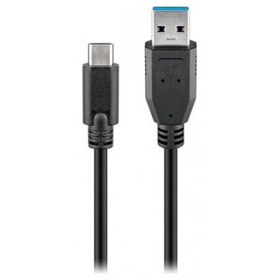 CABLE USB(A) 3.0 A USB(C) 3.0 GOOBAY 0.15M NEGRO