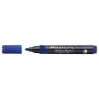 MARCADOR MULTIMARK WINNER 23 AZUL PUNTA CÓNICA Y SIN CLIP FABER CASTELL 453353 (MIN12) (Espera 4 dias)