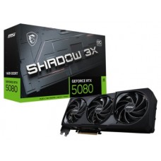 MSI GEFORCE RTX 5080 16G SHADOW 3X OC tarjeta gráfica NVIDIA 16 GB GDDR7 (Espera 4 dias)