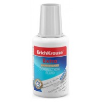 BOTE CORRECTOR LIQUIDO CON PINCEL 20 GR ERICH KRAUSE 5. (MIN10) (Espera 4 dias)