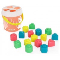 CUBO & FORMAS ENCAJABLE COLOR SALMON MINILAND 5005097342 (Espera 4 dias)