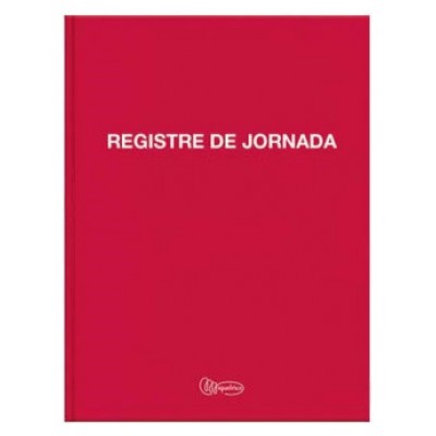 Miquelrius 5090 registro comercial (libro) Rojo 40 hojas (Espera 4 dias)