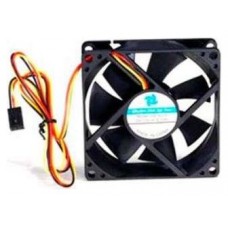 VENTILADOR 8CM UNYKA 2.000RPM NEGRO (Espera 4 dias)