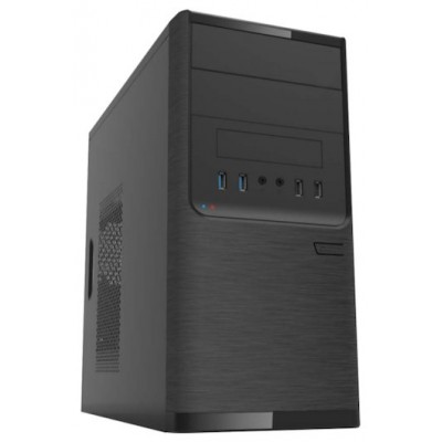 CAJA MICRO ATX UNYKA MATX DARK SHADOW CAJA NEGRA CON 2
