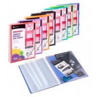 CARPETA ARCHIVEX-STAR ESPIRAL CANGURO 20 FUNDAS COLOR NEGRO CARCHIVO 53032006 (Espera 4 dias)