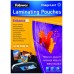 PACK 100 BOLSAS PLASTIFICACION 80 MICRAS A4 216X303 FELLOWES 5306114 (Espera 4 dias)
