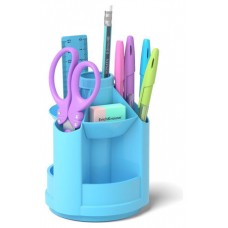 ErichKrause Mini Desk porta lápices Plástico Azul (Espera 4 dias)