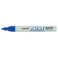 MARCADOR PERMANENTE PUNTA M 2,2-2,8MM. AZUL UNI-BALL 545558000 (MIN12) (Espera 4 dias)