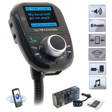 Transmisor FM LED Bluetooth Coche (Espera 2 dias)