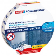 CINTA ADHESIVA POWERBOND DOBLE CARA EXTRA FUERTE (ESPEJOS) 19MM.X5M. TESA 55733-00018-02 (MIN10) (Espera 4 dias)