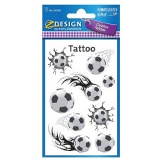 SOBRE CON 1 HOJA 76X120MM Y 9 PEGATINAS TATOO BALONES AVERY 56740 (Espera 4 dias)