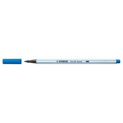 ROTULADOR PUNTA FIBRA PINCEL PEN 68 BRUSH AZUL OSCURO STABILO 568/41 (MIN10) (Espera 4 dias)