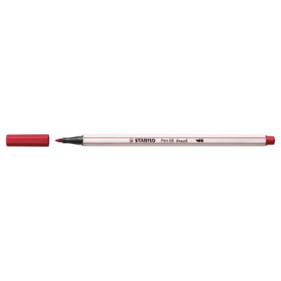 ROTULADOR PUNTA FIBRA PINCEL PEN 68 BRUSH ROJO OSCURO STABILO 568/50 (MIN10) (Espera 4 dias)