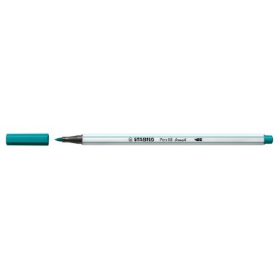 ROTULADOR PUNTA FIBRA PINCEL PEN 68 BRUSH TURQUESA STABILO 568/51 (MIN10) (Espera 4 dias)