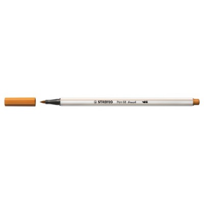 ROTULADOR PUNTA FIBRA PINCEL PEN 68 BRUSH OCRE OSCURO STABILO 568/89 (MIN10) (Espera 4 dias)