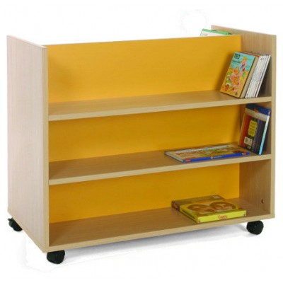 CARRO LIBRERÍA DOBLE FRONTAL HAYA MOBEDUC 600903HR18 (Espera 4 dias)