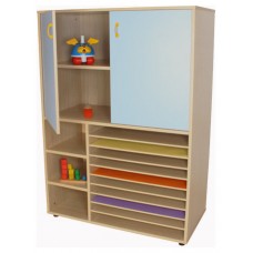 MUEBLE CARTULINERO Y ARMARIO (ANCHO 105 CM) HAYA MOBEDUC 602212HPS18 (Espera 4 dias)