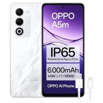 OPPO A5m 6.67" HD+ 8Gb 256Gb IP65 Mist White
