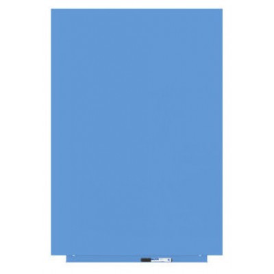 PIZARRA SIN MARCO SKINWHITEBOARD COLOR AZUL LUMINOSO ESCALA DE AZULES. MEDIDA 75X115CM MAGNÉTICA MODULAR ROCADA 6420R-630 (Espera 4 dias)
