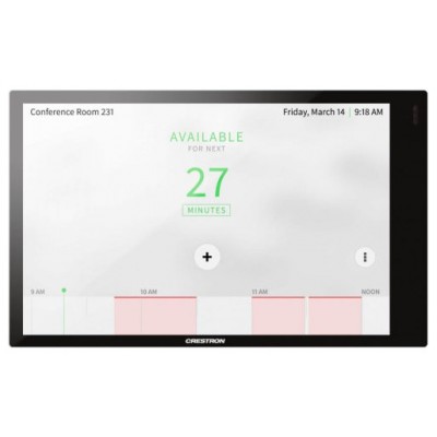 CRESTRON 7 IN. WALL MOUNT TOUCH SCREEN, BLACK SMOOTH (TSW-770-B-S) 6510813 (Espera 4 dias)