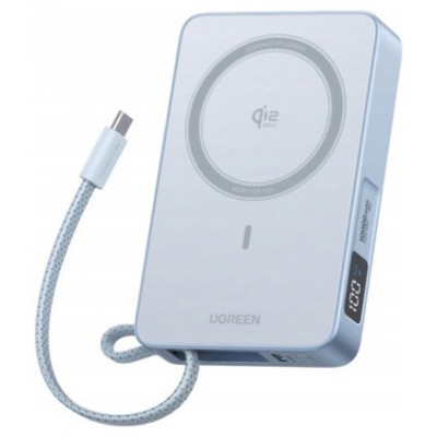 UGREEN 10000MAH MAGNETIC QI 25W WIRELESS POWER BANK (Espera 4 dias)