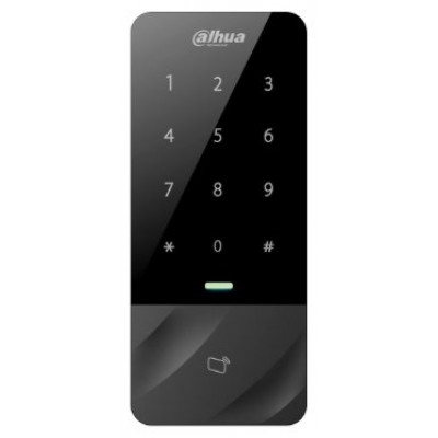 (DHI-ASI1201E) DAHUA LECTOR DE CONTROL DE ACCESO INTEGRADO IMPERMEABLE, CONTRASEÑA+TARJETA CON TECLADO (Espera 4 dias)