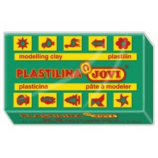 CAJA 30 PASTILLAS PLASTILINA 50 G - VERDE OSCURO JOVI 7011 (Espera 4 dias)