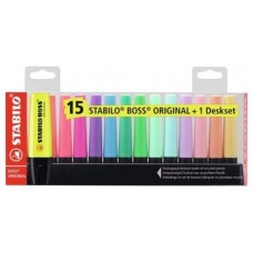 FLUORESCENTE STABILO BOSS 15U 1D FLUORESCENTE STABILO BOSS 15U 1D