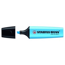 MARCADOR FLUORESCENTE BOSS ORIGINAL TRAZO 2/5MM. AZUL STABILO 70/31 (MIN10) (Espera 4 dias)